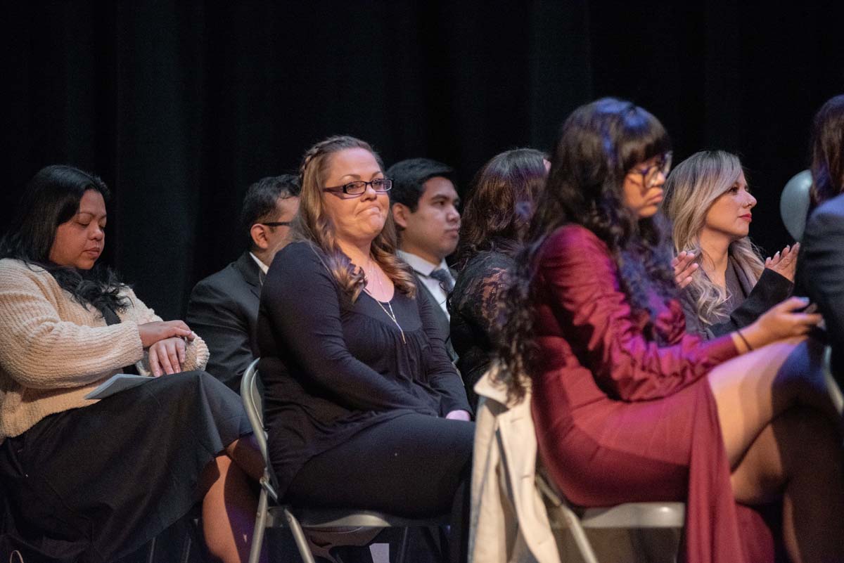 People enjoying the Respiratory Care Graduation