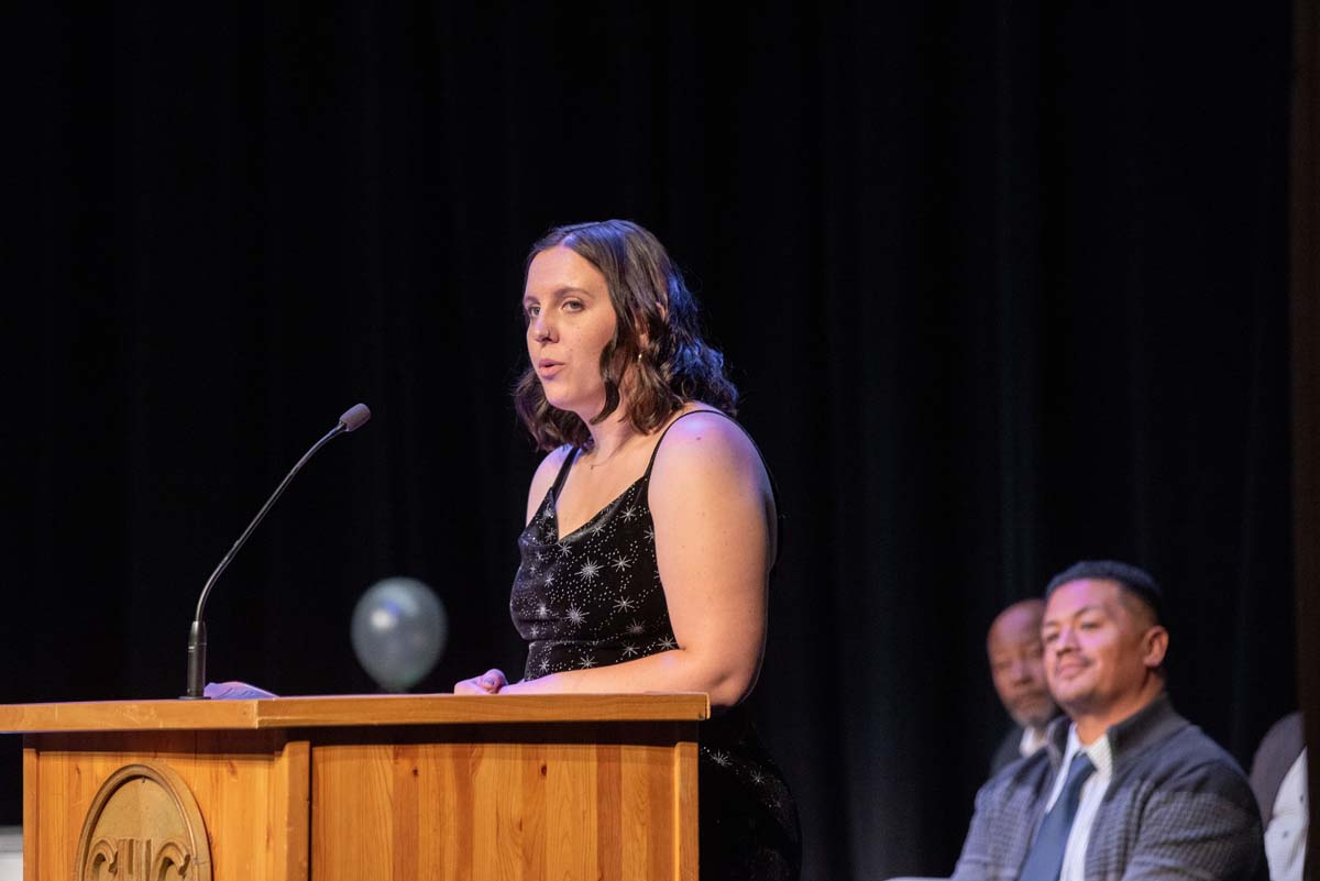 People enjoying the Respiratory Care Graduation