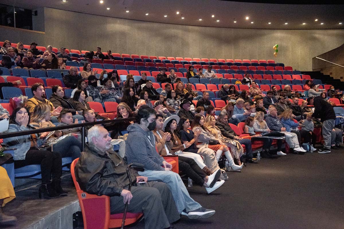 People enjoying the Respiratory Care Graduation