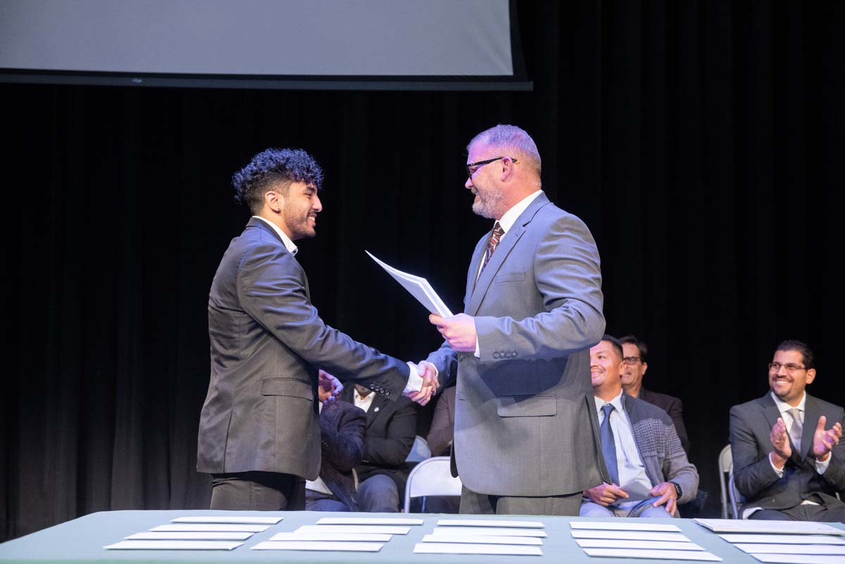 People enjoying the Respiratory Care Graduation