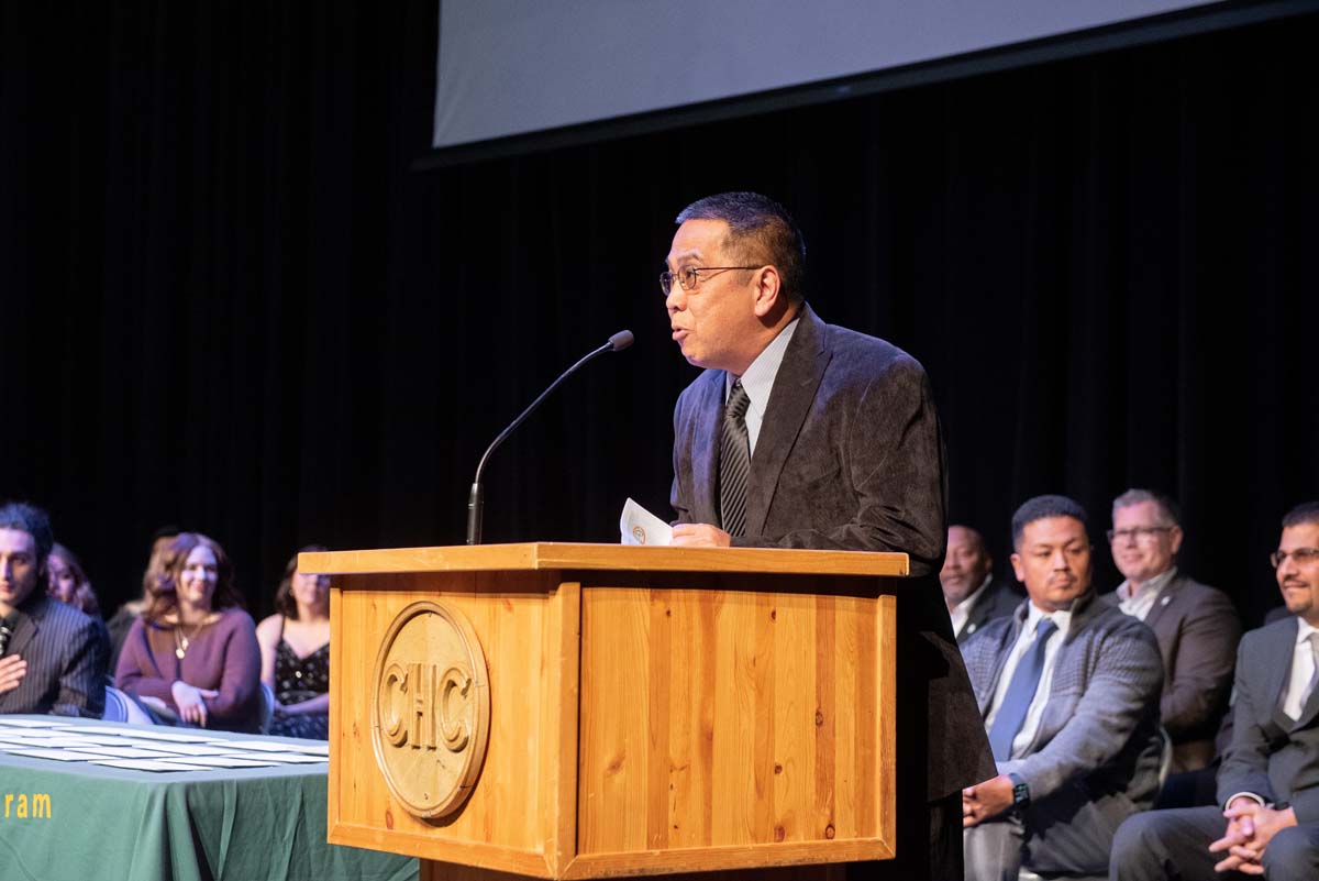 People enjoying the Respiratory Care Graduation