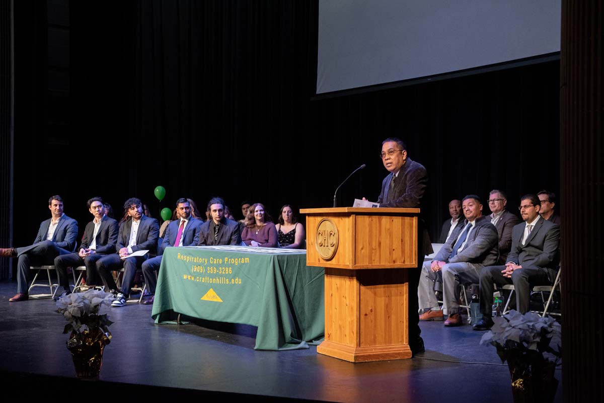 People enjoying the Respiratory Care Graduation
