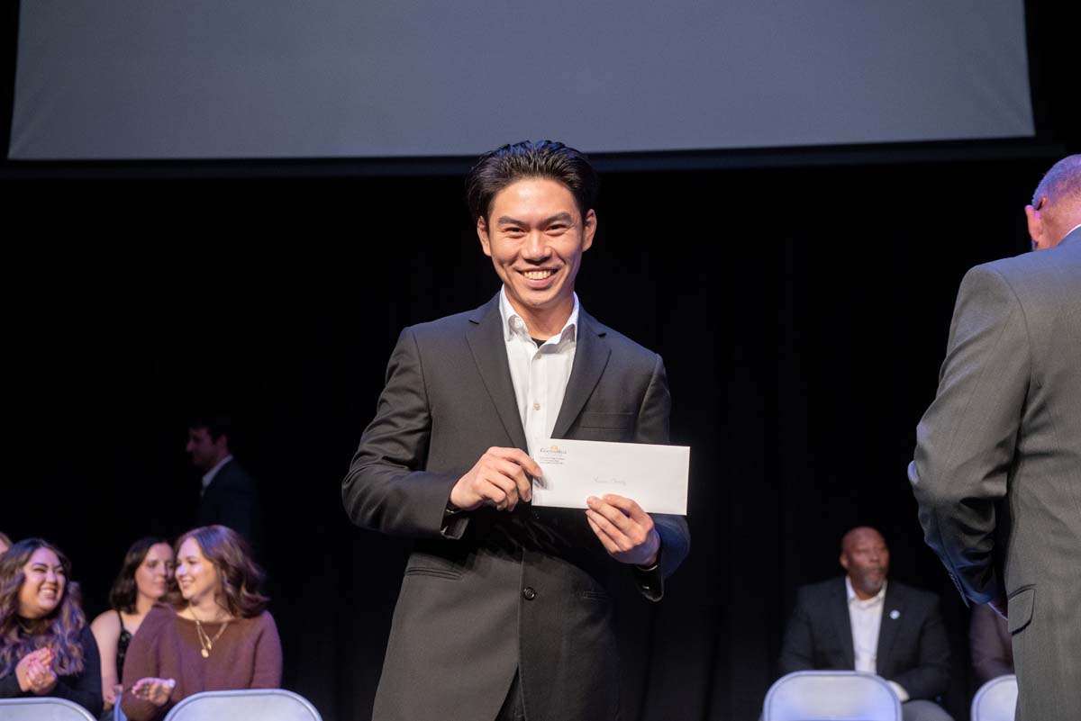 People enjoying the Respiratory Care Graduation