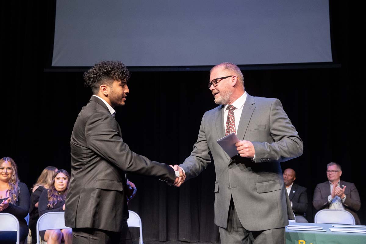 People enjoying the Respiratory Care Graduation