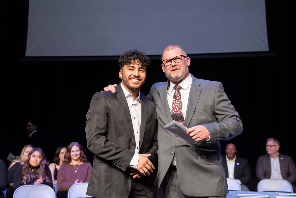 People enjoying the Respiratory Care Graduation