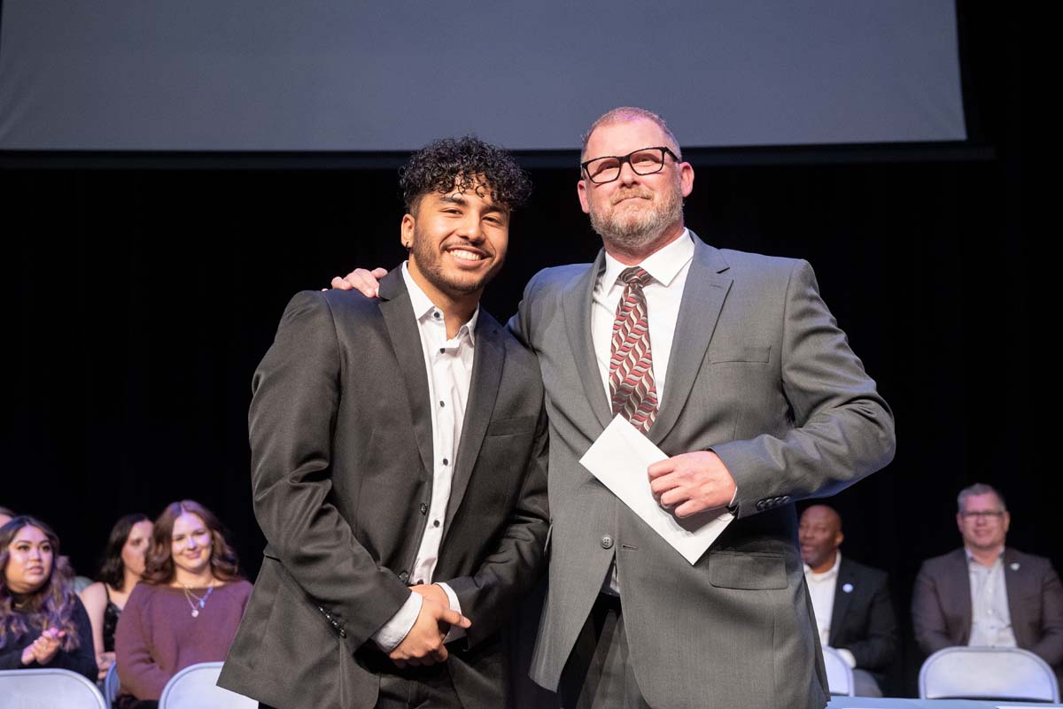 People enjoying the Respiratory Care Graduation