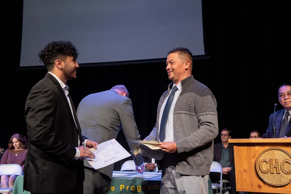 People enjoying the Respiratory Care Graduation