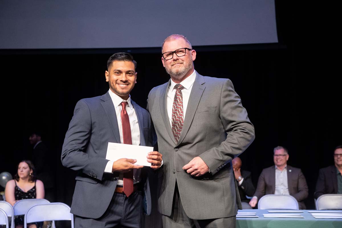 People enjoying the Respiratory Care Graduation