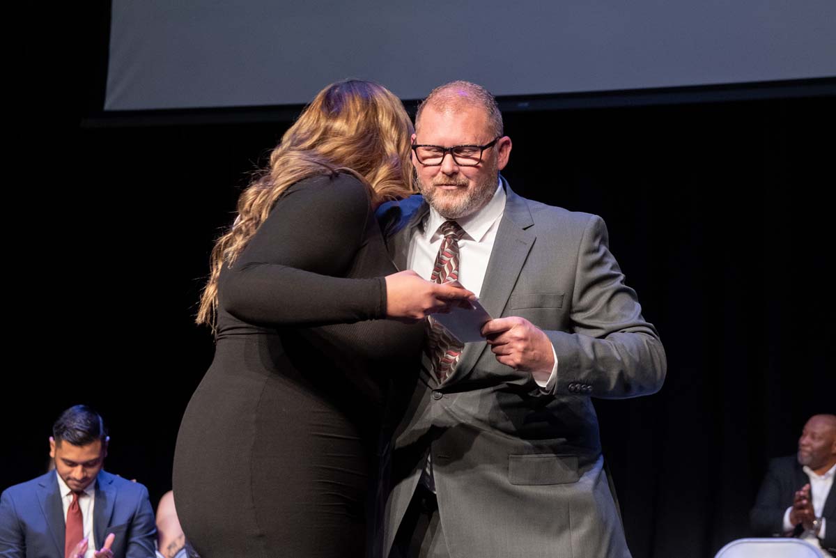 People enjoying the Respiratory Care Graduation