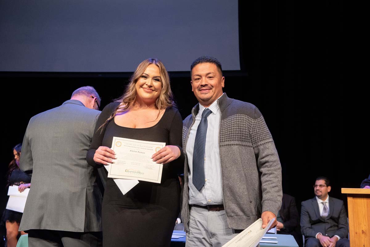 People enjoying the Respiratory Care Graduation