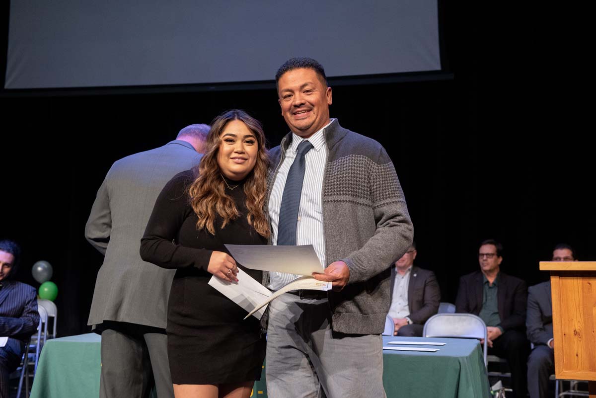 People enjoying the Respiratory Care Graduation