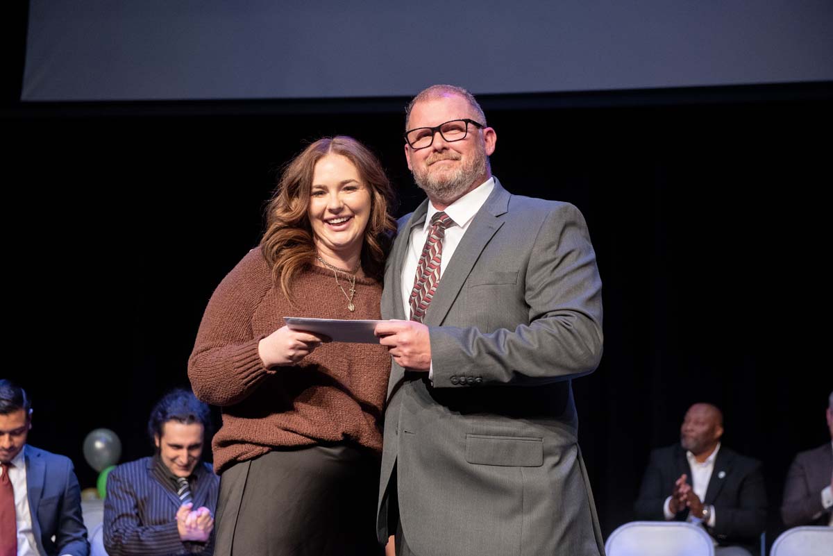 People enjoying the Respiratory Care Graduation