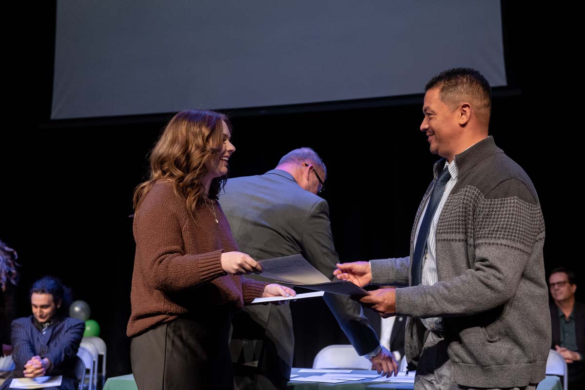 People enjoying the Respiratory Care Graduation