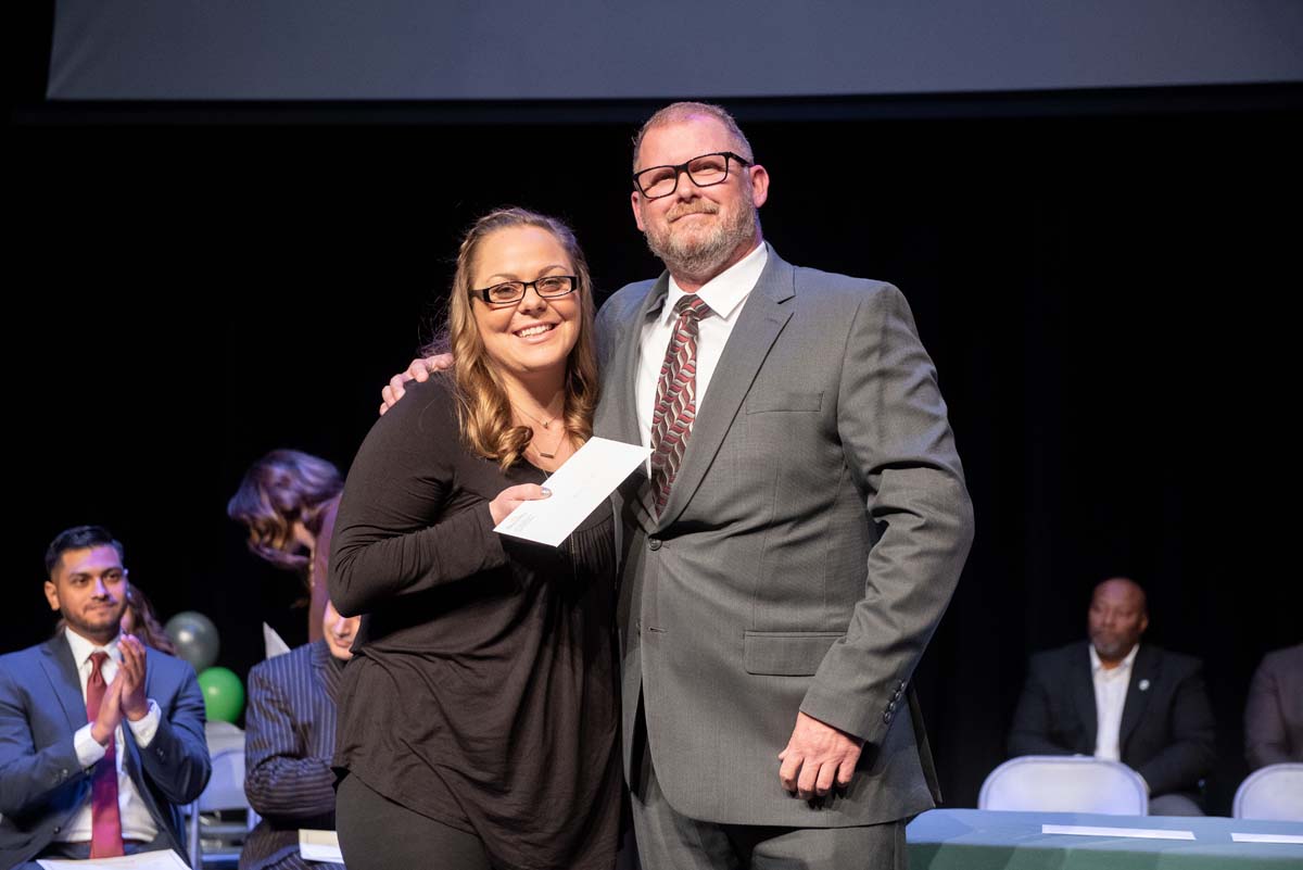 People enjoying the Respiratory Care Graduation