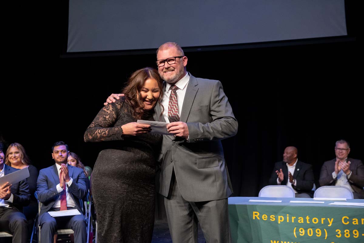 People enjoying the Respiratory Care Graduation