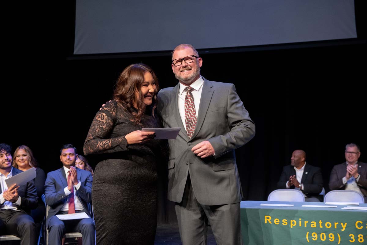 People enjoying the Respiratory Care Graduation