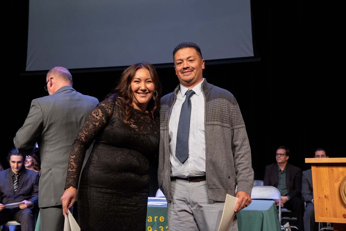 People enjoying the Respiratory Care Graduation