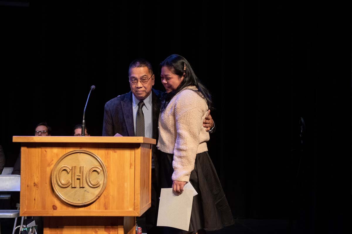 People enjoying the Respiratory Care Graduation