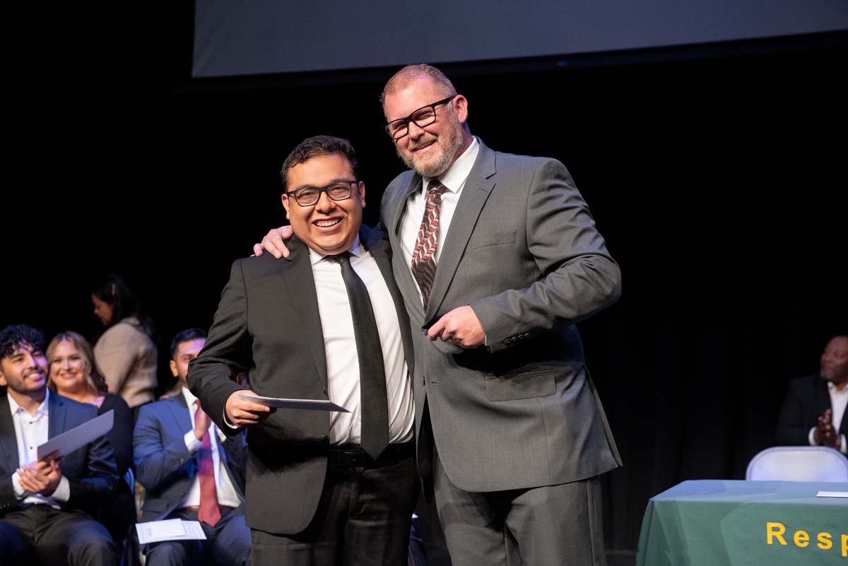 People enjoying the Respiratory Care Graduation