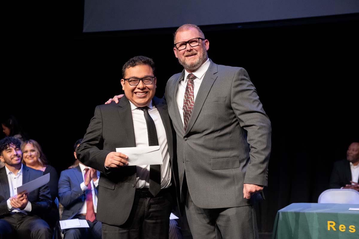 People enjoying the Respiratory Care Graduation