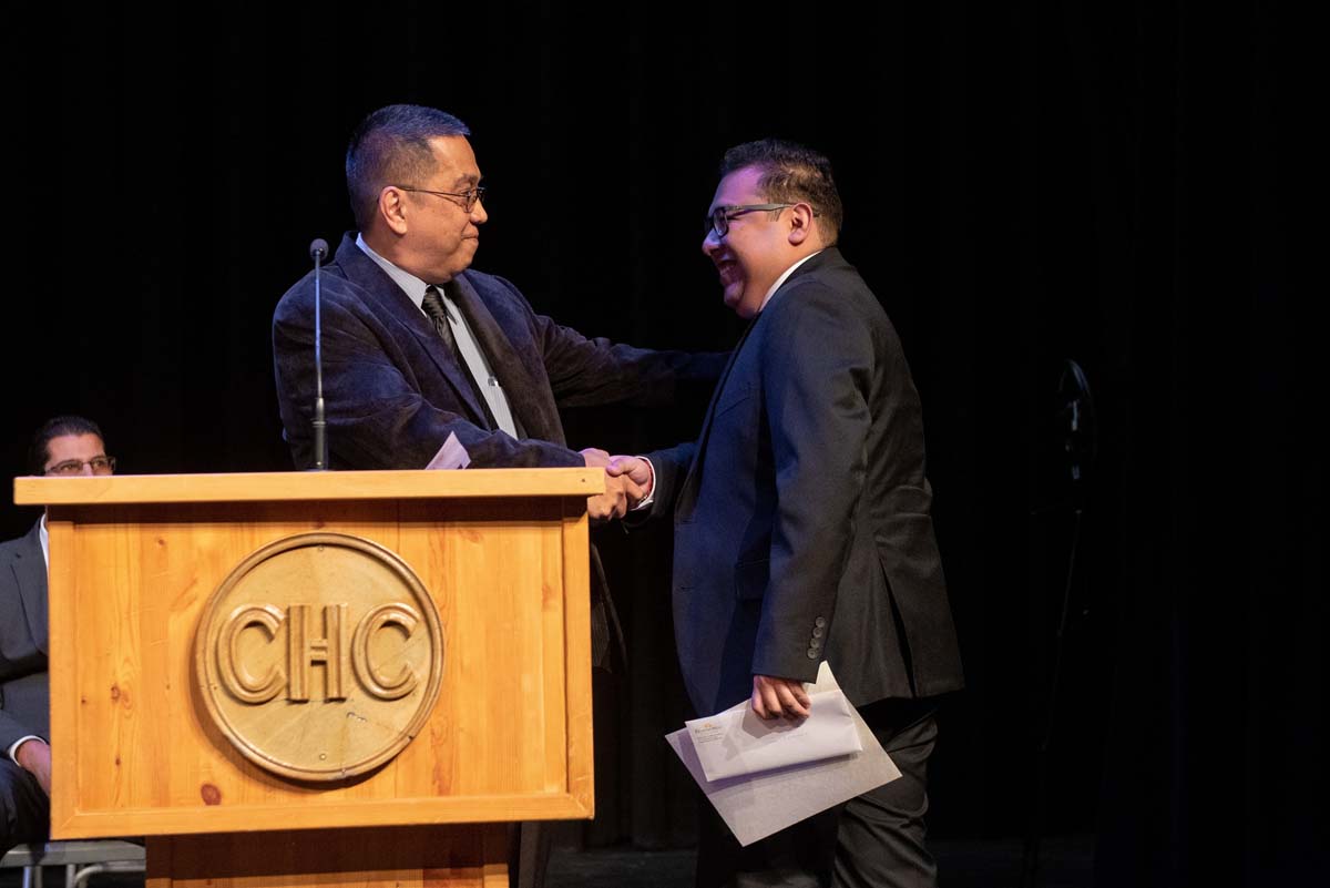 People enjoying the Respiratory Care Graduation