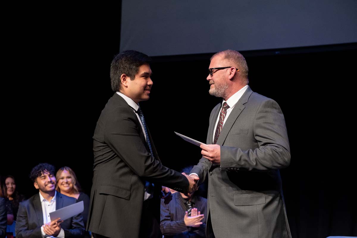 People enjoying the Respiratory Care Graduation