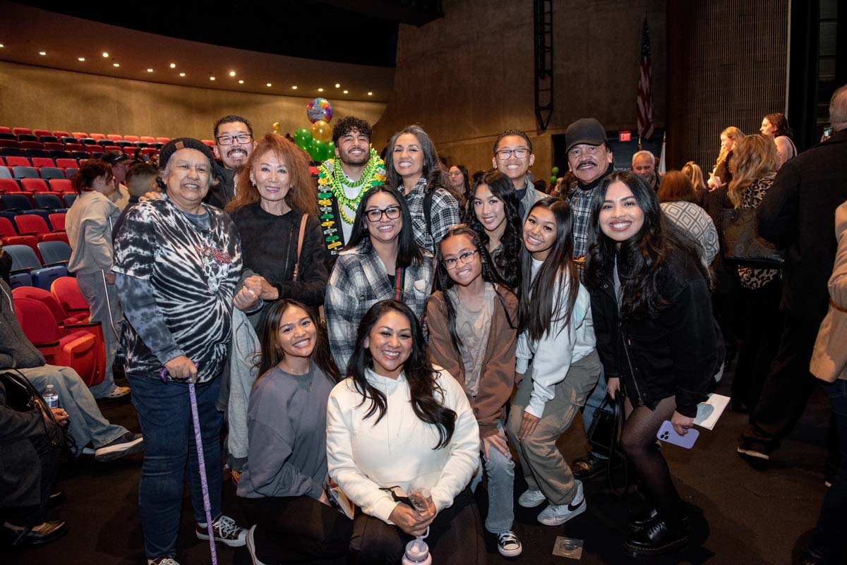 People enjoying the Respiratory Care Graduation