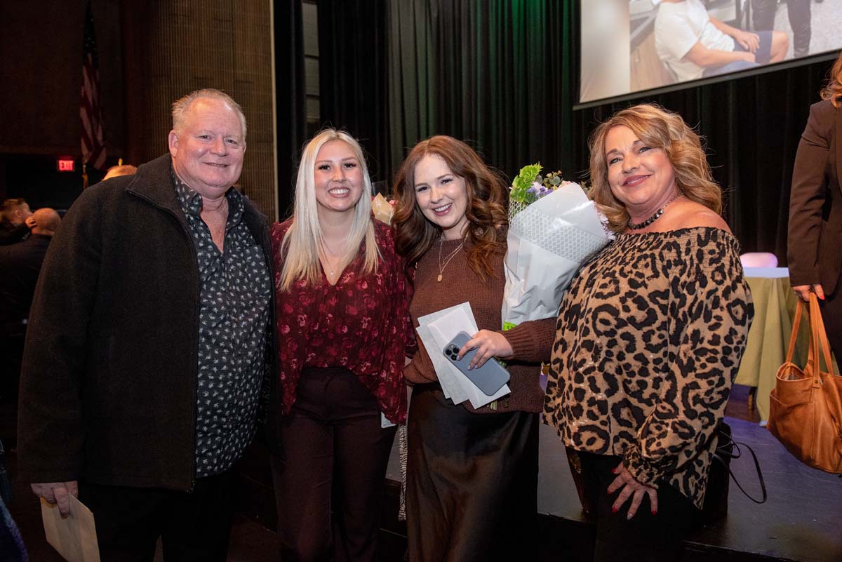 People enjoying the Respiratory Care Graduation