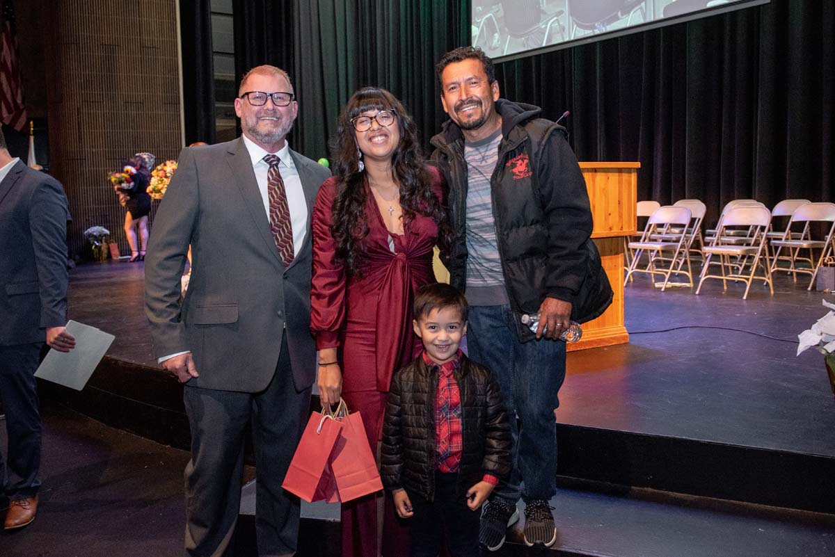 People enjoying the Respiratory Care Graduation