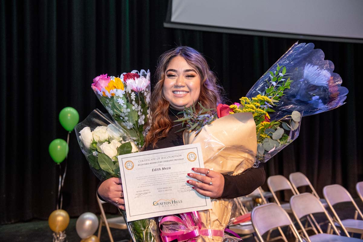 People enjoying the Respiratory Care Graduation