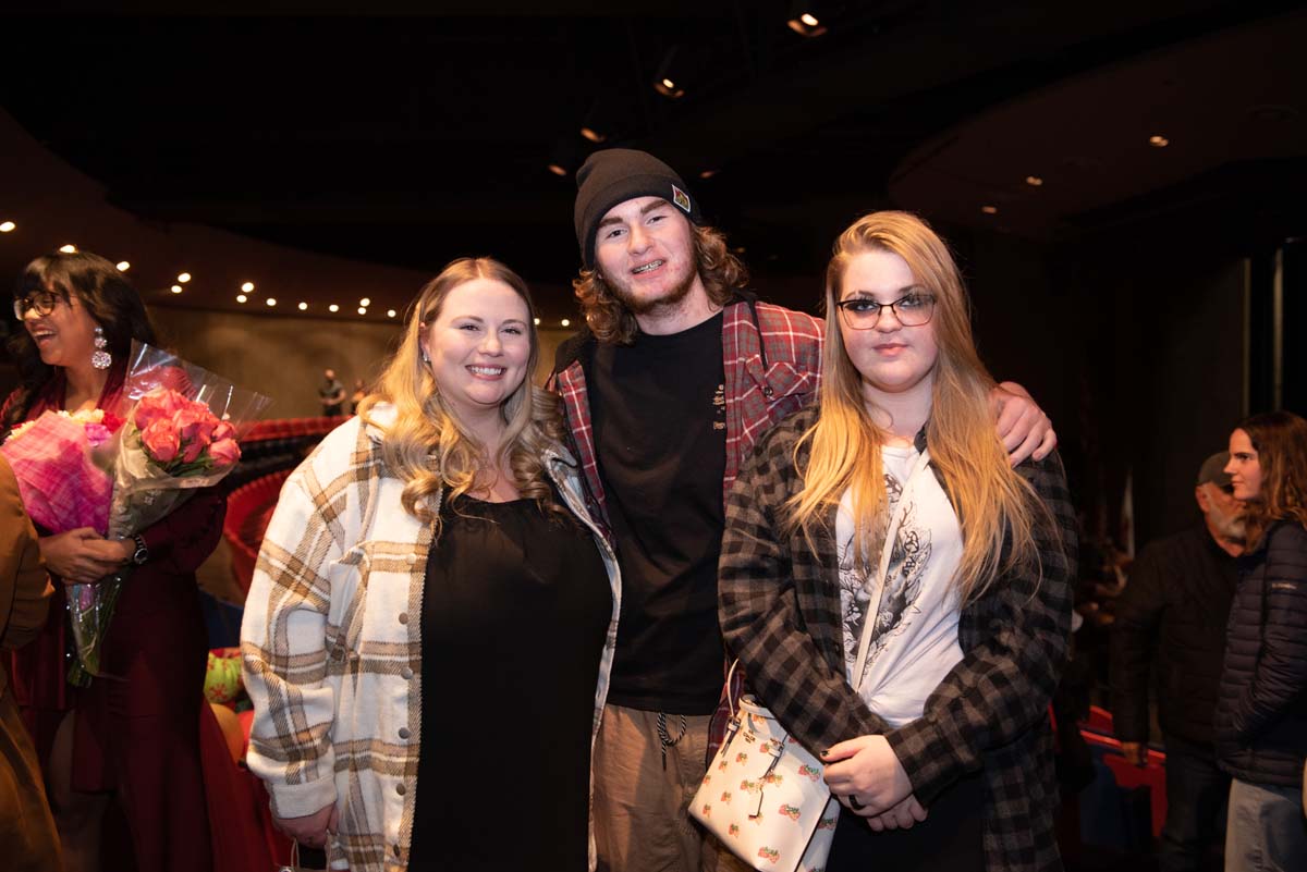 People enjoying the Respiratory Care Graduation