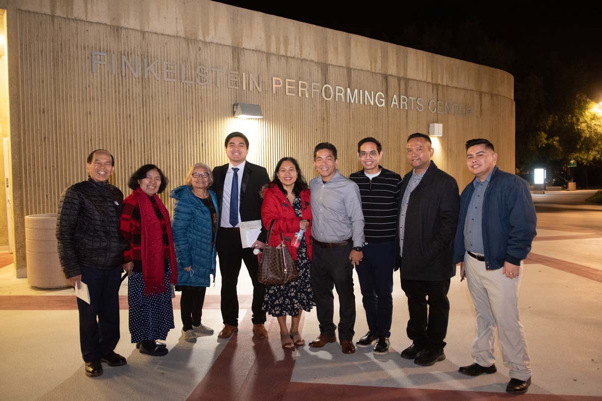 People enjoying the Respiratory Care Graduation