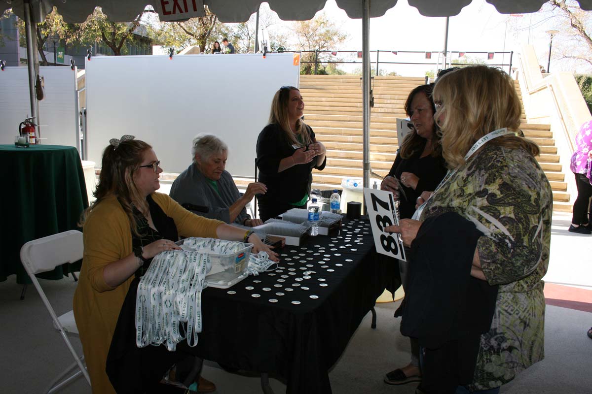 People enjoying the Anniversary Gala