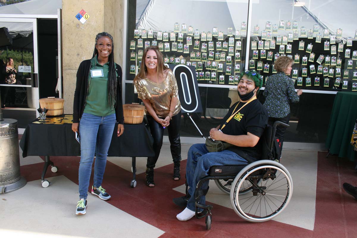 People enjoying the Anniversary Gala