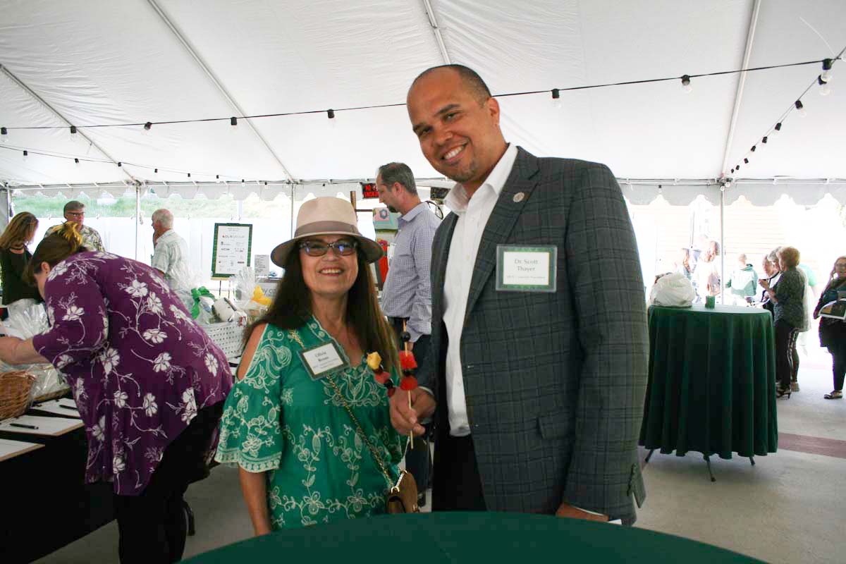 People enjoying the Anniversary Gala