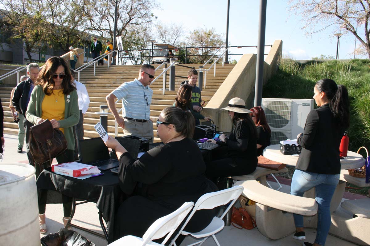 People enjoying the Anniversary Gala