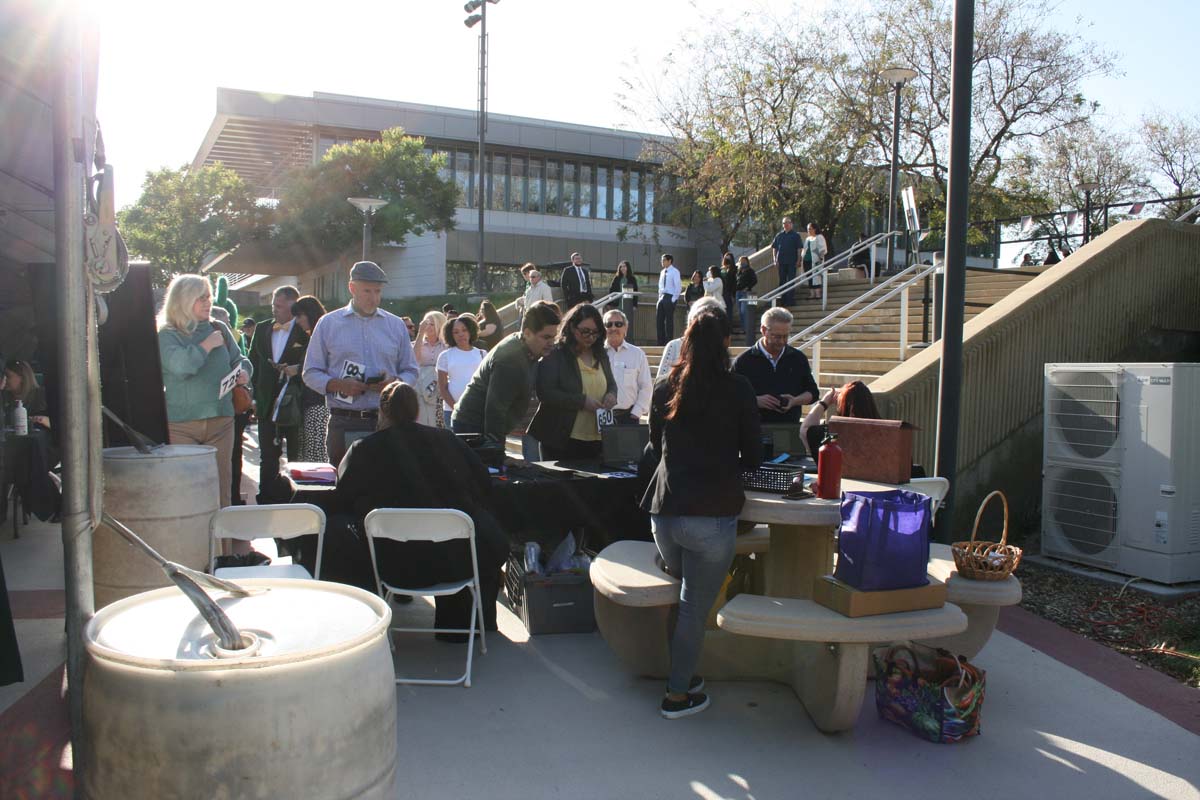 People enjoying the Anniversary Gala