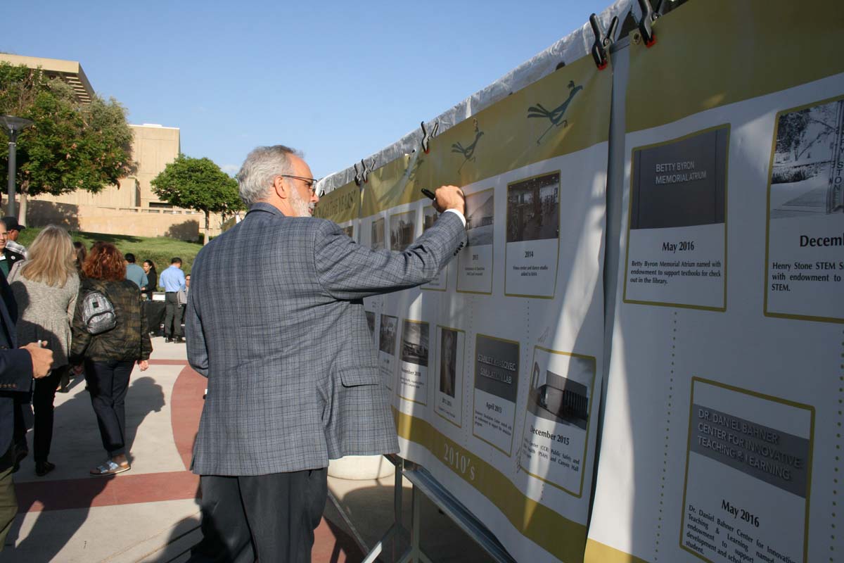People enjoying the Anniversary Gala