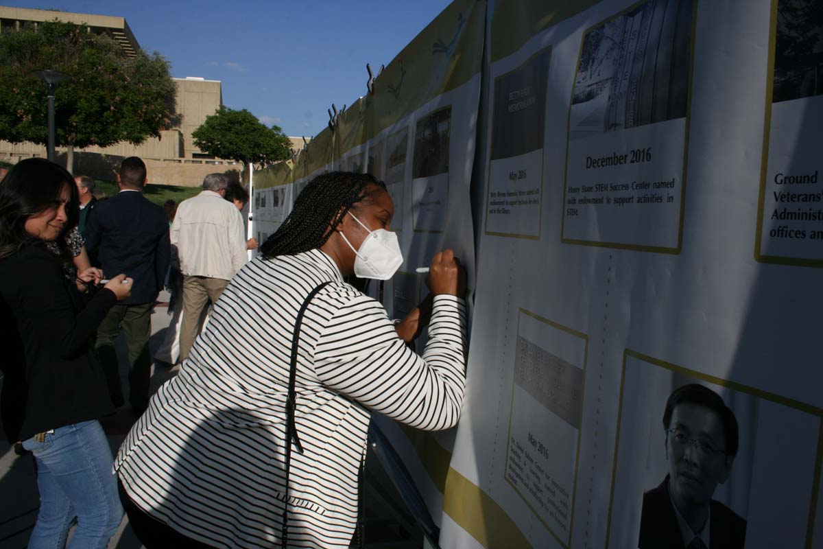 People enjoying the Anniversary Gala