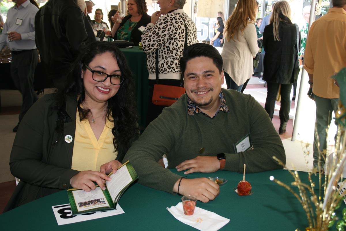 People enjoying the Anniversary Gala