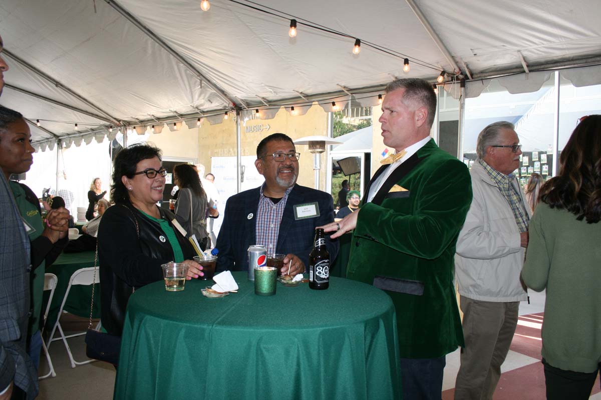 People enjoying the Anniversary Gala