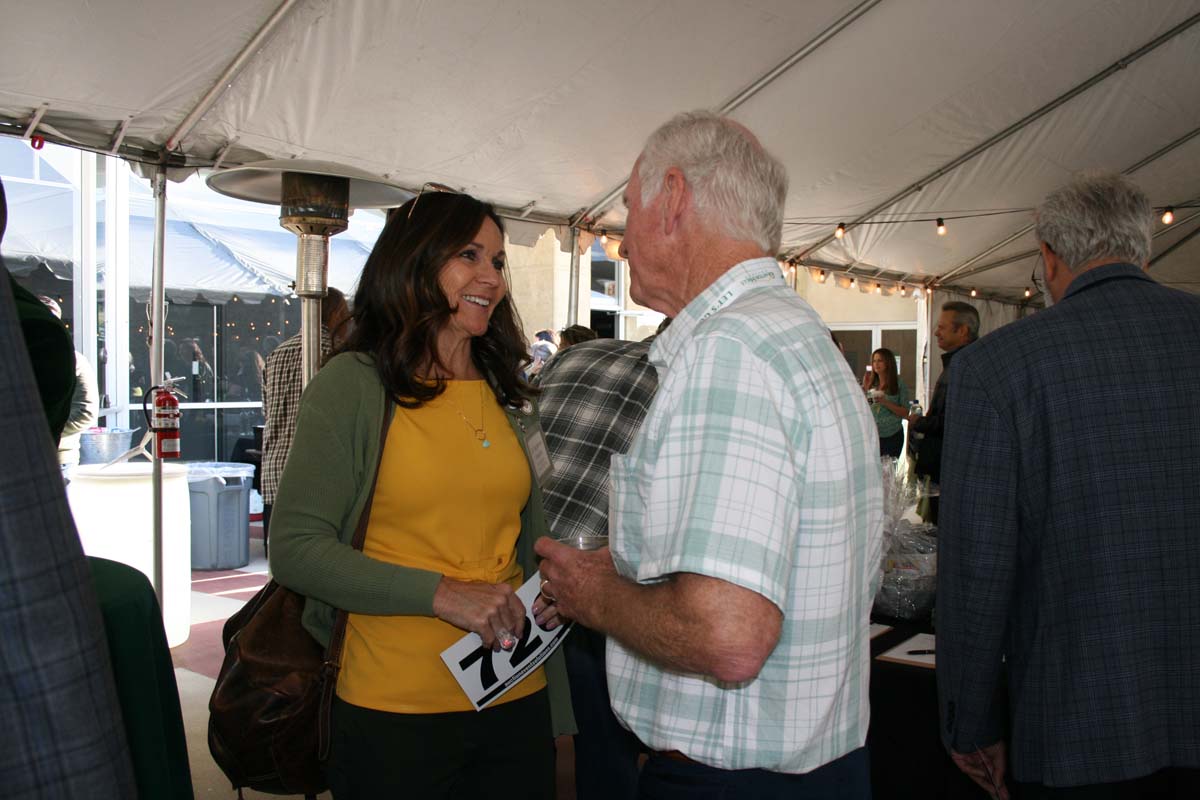 People enjoying the Anniversary Gala