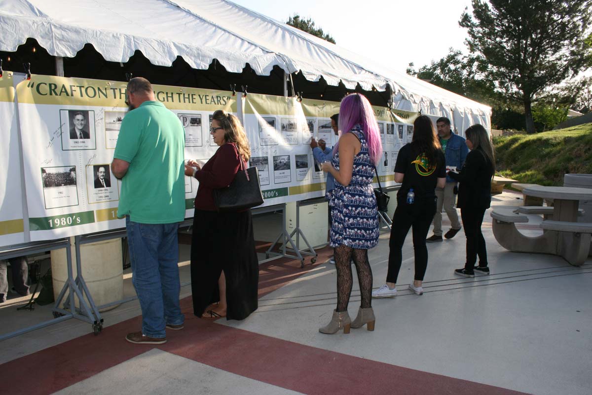 People enjoying the Anniversary Gala
