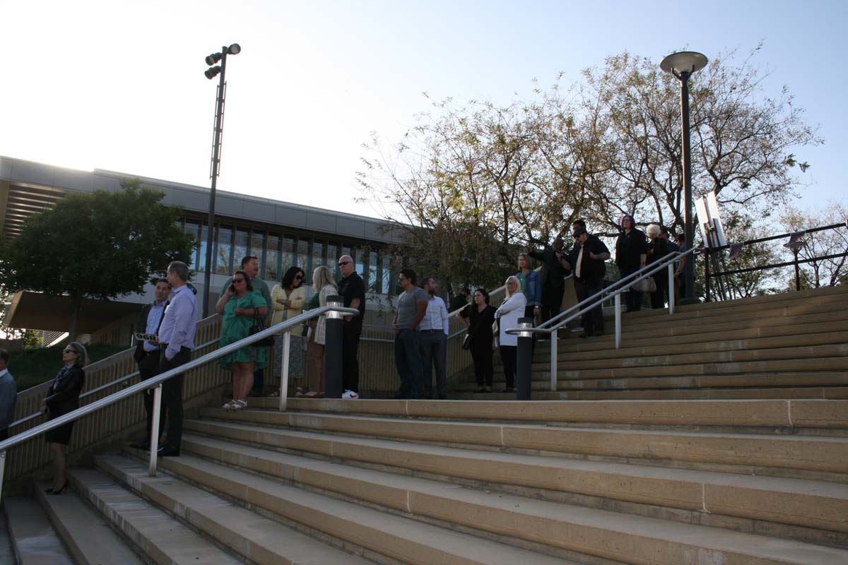 People enjoying the Anniversary Gala