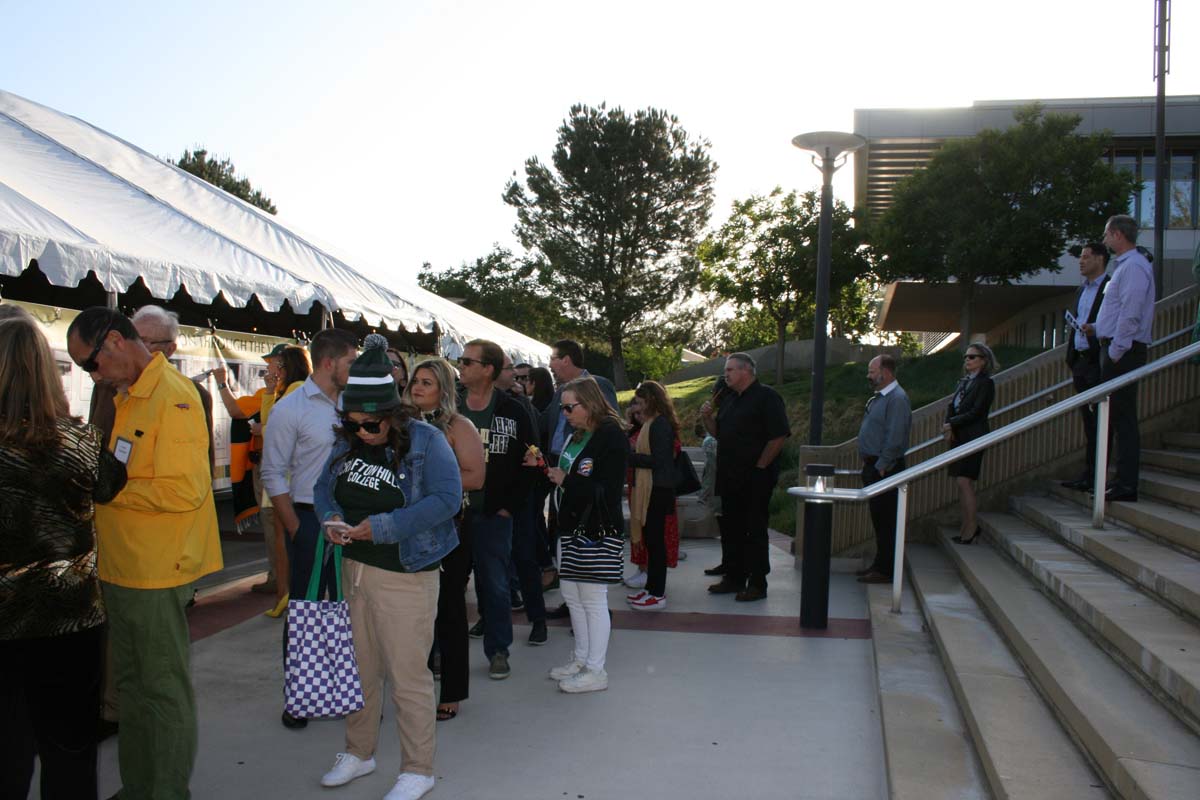People enjoying the Anniversary Gala