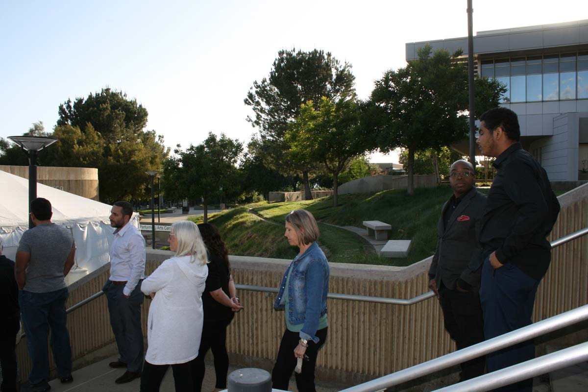 People enjoying the Anniversary Gala