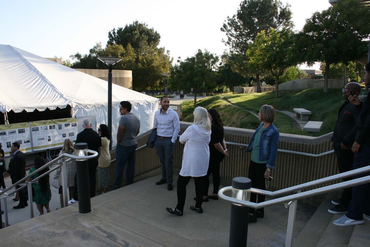 People enjoying the Anniversary Gala