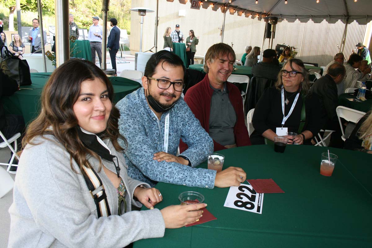 People enjoying the Anniversary Gala