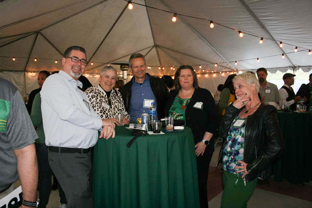 People enjoying the Anniversary Gala