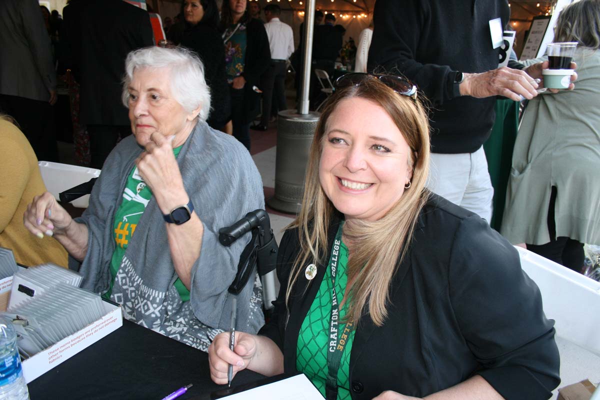 People enjoying the Anniversary Gala